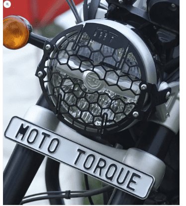 Super Meteor 650  Headlight Guard - Mototorque
