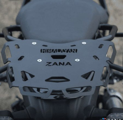 ZANA - Top Rack Plate Black Mild Steel for Himalayan 450 ZI-8432