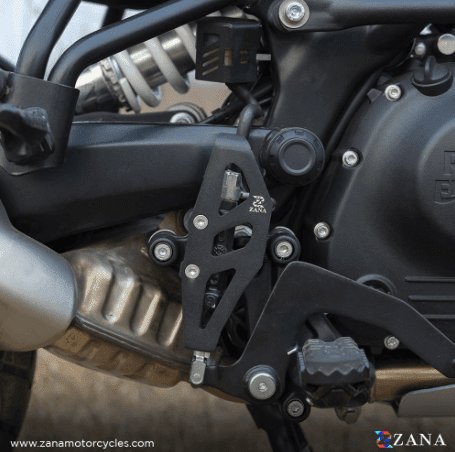 REAR MASTER CYLENDER COVER ALUMINIUM BLACK