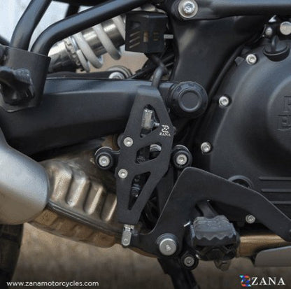 REAR MASTER CYLENDER COVER ALUMINIUM BLACK