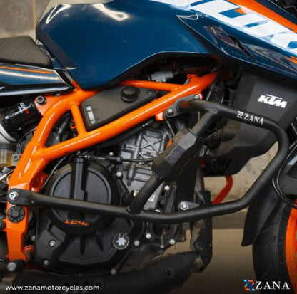 "Black Crash Guard with Slider Puck