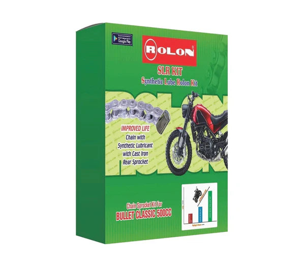 Rolon Chain Sprocket kit for Bullet Thunderbird Twin Spark 350 KIT BS 246