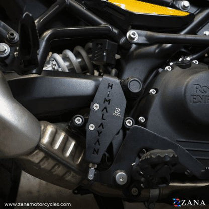 ZANA - Rear Master Cylinder Cover T-2 Aluminum Black for Himalayan 450 ZI-8443