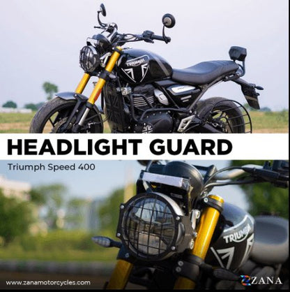 HEAD LIGHT GRILL BLACK