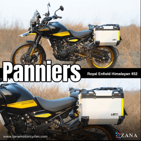 PANNIERS ALUMINIUM SILVER WITH FRAME