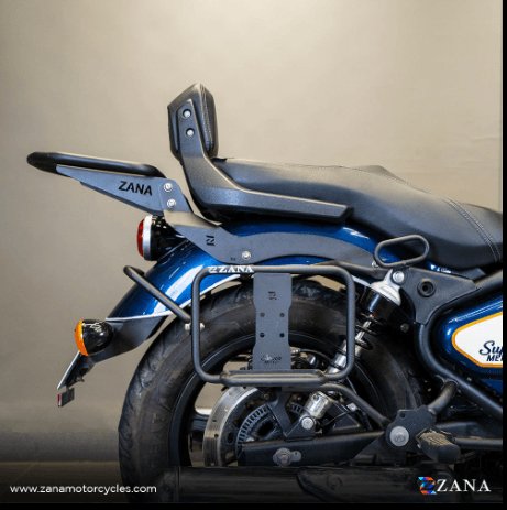 ZANA Top Rack Compatible With Royal Enfield Backrest For Super Meteor 650 ZI-8350