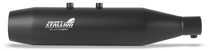 Silver Stallion Hunter 350 Performance Exhaust Systems – Shorty (Matte Black)