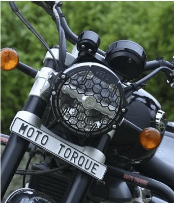 Super Meteor 650  Headlight Guard - Mototorque