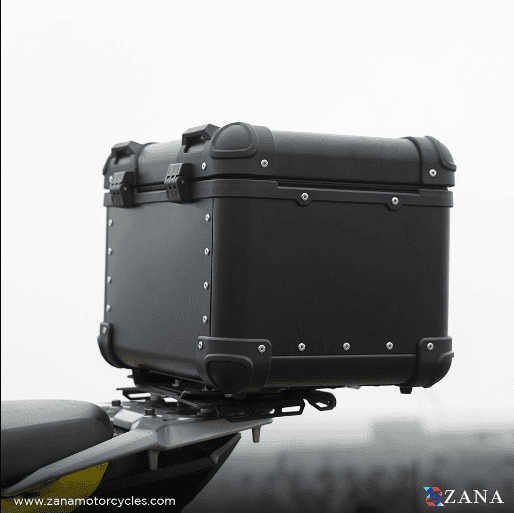 ZANA - Universal Top Box Aluminium (45Ltr) R-Flat Black ZI-TB-008