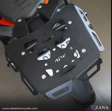 ZANA Toprack Texture Matt Black V -2 Compatible with Grab Rail for KTM ADV 250/390/390 X ZI-8128 V-2