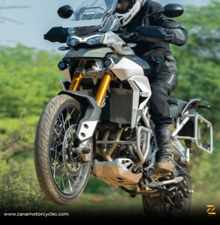 ZANA Radiator Guard Honeycomb Silver (2 MM Alu) Set For Triumph Tiger 900 Rally Pro ZP-087