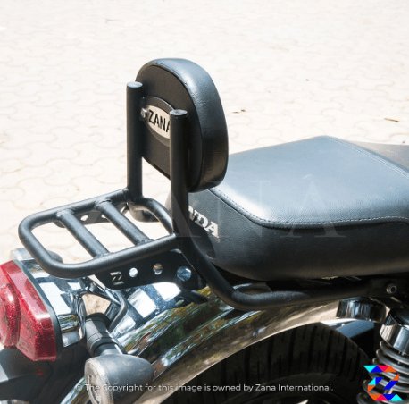 Backrest With Parcel Shelf