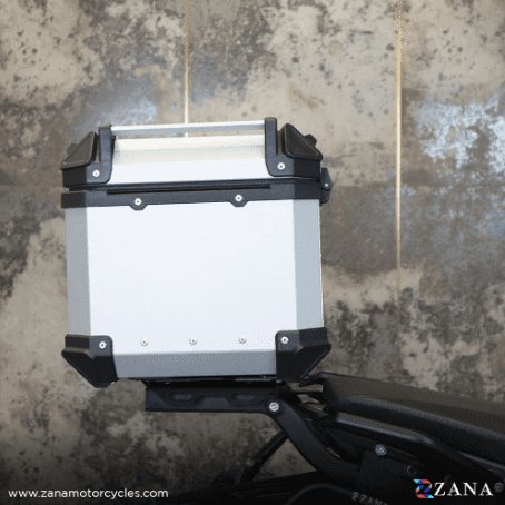 Universal Top Box Aluminium (45Ltr) L-Flat