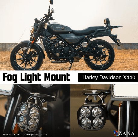 Zana Fog Light Mount for Harley Davidson X440 ZI-8487