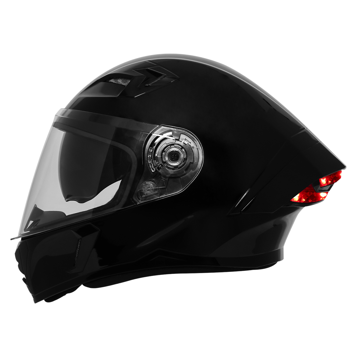 Steelbird SBA-11 ISS LT MATT Black Full Face Helmet – ISI Certified