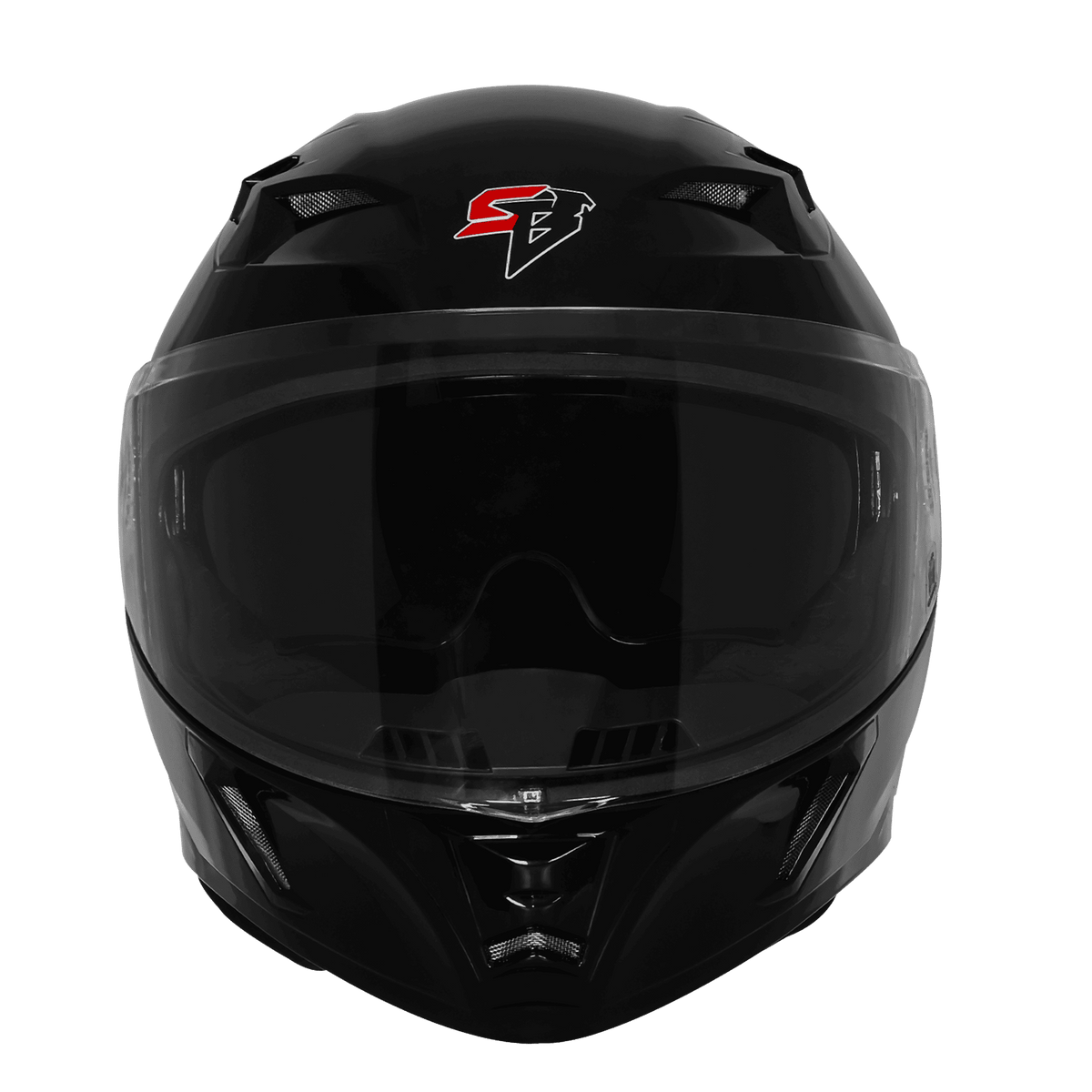 Steelbird SBA-11 ISS LT MATT Black Full Face Helmet – ISI Certified