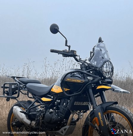 ZANA  Mirror Extender Texture Aluminium Black for RE Himalayan 450 ZI-8338