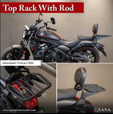 TOP RACK WITH PILLION BACK REST