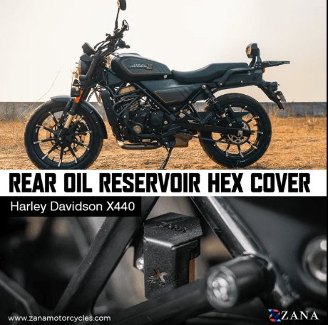 Zana Rear Oil Reservoir Cover for Harley Davidson X440 ZI-8489