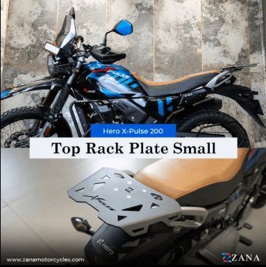 Zana TOP RACK PLATE SMALL FOR X-PULSE 200 ZI-8076B