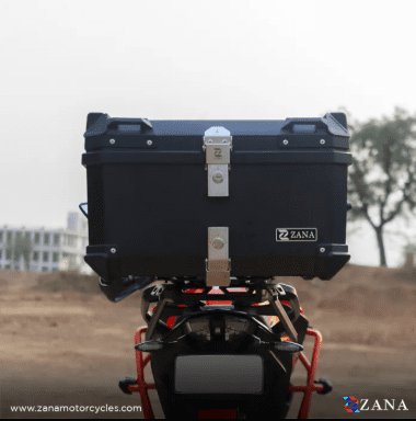 Zana Top Box Plastic (58 Ltr) L-flat Black For BMW 310 GS ZI-TB-017