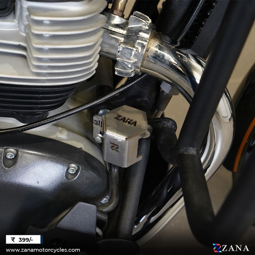 ZANA - Rear Oil Reservoir Hex Cover Aluminium for Super Meteor 650 ZI-8355