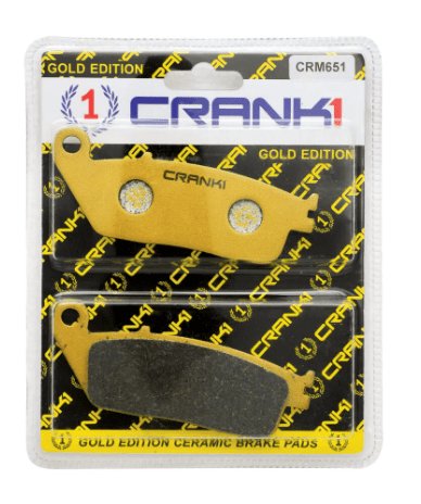 CRANK1 Ceramic Brake Pad for Kawasaki Ninja 650 (2017-20)
