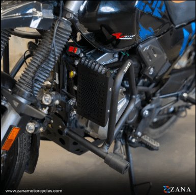 Zana RADIATOR GUARD HONEYCOM BLACK FOR X-PULSE 200 ZI-8330