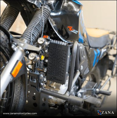 Zana RADIATOR GUARD HONEYCOM BLACK FOR X-PULSE 200 ZI-8330
