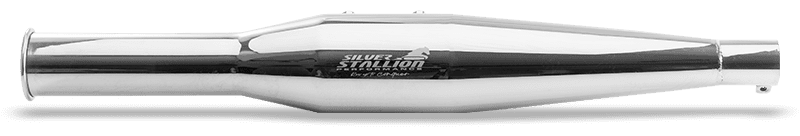 Silver Stallion Reborn / Meteor 350 Performance Exhaust Systems –  Sporty (Matte BLK / Polish / Matte)