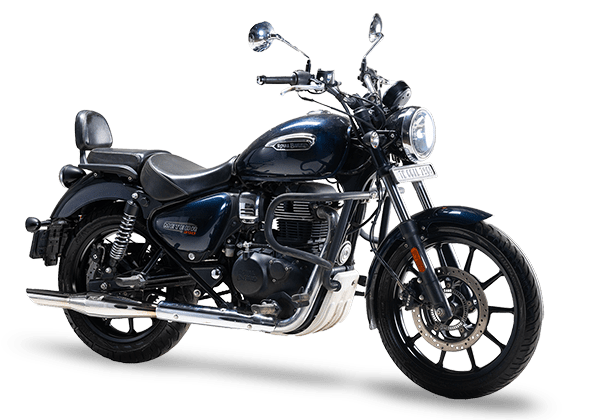 Silver Stallion Reborn / Meteor 350 Performance Exhaust Systems –  Sporty (Matte BLK / Polish / Matte)