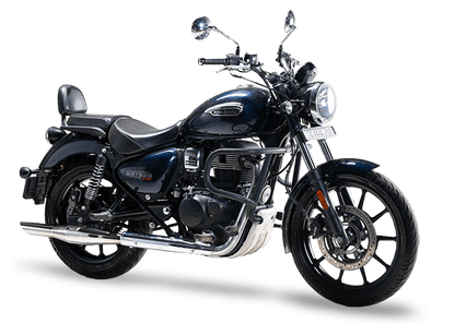 Silver Stallion Reborn / Meteor 350 Performance Exhaust Systems –  Sporty (Matte BLK / Polish / Matte)