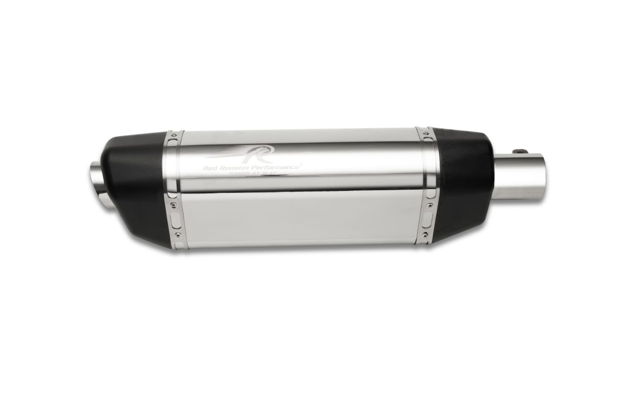 Red Rooster Performance Vertex Pro Exhaust for Royal Enfield Himalayan 450 – Glossy Finish