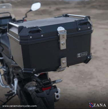 Zana Top Box Plastic (58Ltr) L-flat Black For Honda NX500 ZI-TB-017