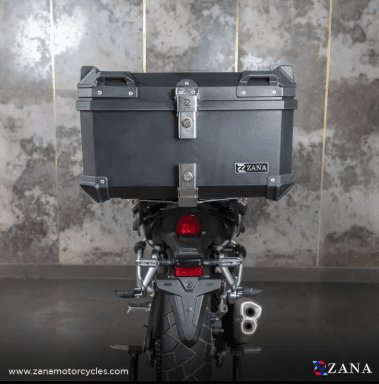 Zana Top Box Plastic (58Ltr) L-flat Black For Honda NX500 ZI-TB-017