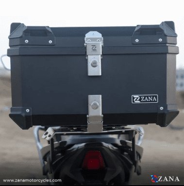 Zana Top Box Plastic (58Ltr) L-flat Black For Honda NX500 ZI-TB-017