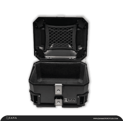 Zana Universal Top Box Plasitc (50 Litre) R-Flat Black ZI-TB-021