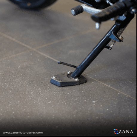 ZANA - Black Side Stand Extender for Triumph Scrambler 400 X ZI-8369