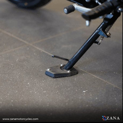 ZANA - Black Side Stand Extender for Triumph Scrambler 400 X ZI-8369