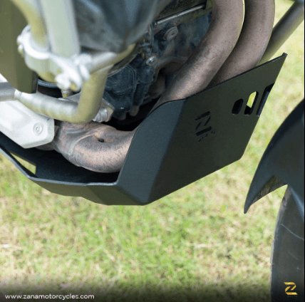 ZANA Bash Plate Black Aluminum For Triumph Tiger 900 rally pro ZP-063