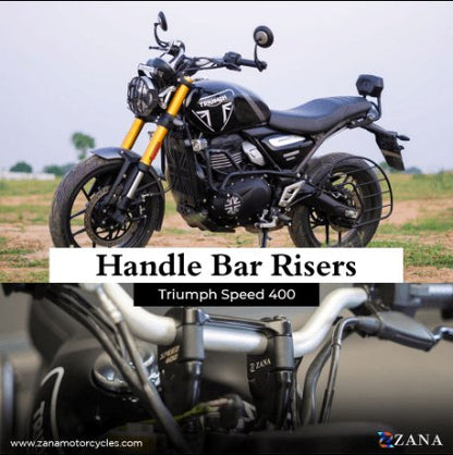 VERTICAL HANDLE RISER BLACK