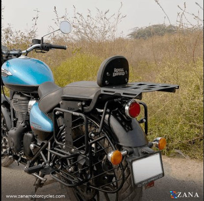 ZANA - Top Rack With Plate Type -1 For  Royal Enfield Meteor 350 ZI-8399