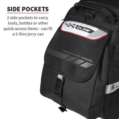 viaterra claw mini 48l waterproof tail bag 12 