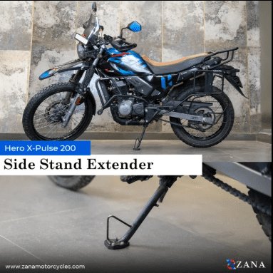 Zana SIDE STAND EXTENDER FOR X-PULSE 200 ZI-8337