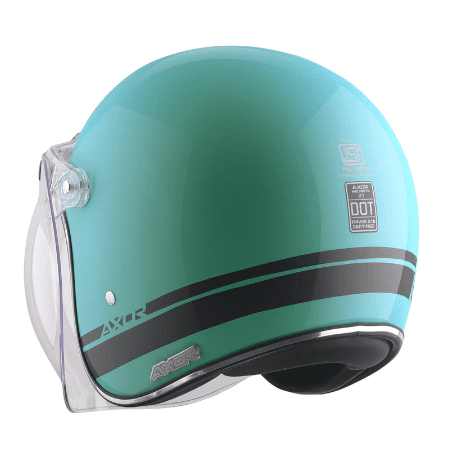 AXOR Retro Jet Sportz S13 Helmet Blue Black
