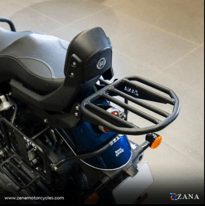 ZANA Top Rack Compatible With Royal Enfield Backrest For Super Meteor 650 ZI-8350
