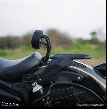 ZANA Backrest MS Oval Compatible with luggage Rack for Super Meteor 650 ZI-8295