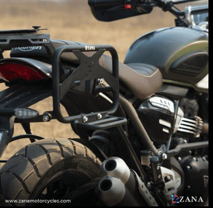 ZANA - Saddle Stay Mild Steel with Jerry Can Mount for Triumph Scrambler 400 ZI-0005
