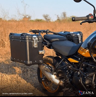 ZANA Panniers Aluminum Black with Frame ZI-8453 RB